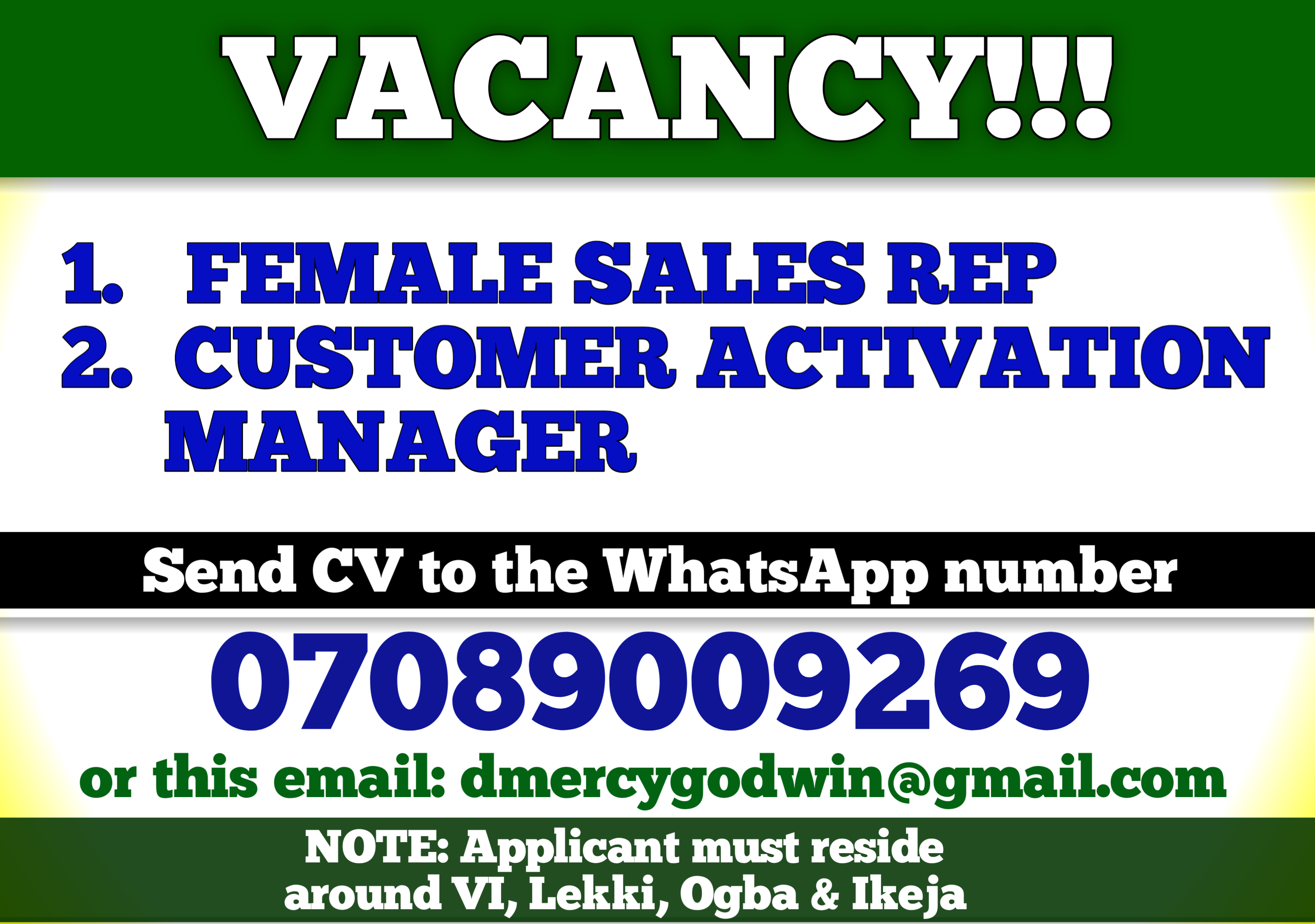 Vacancy